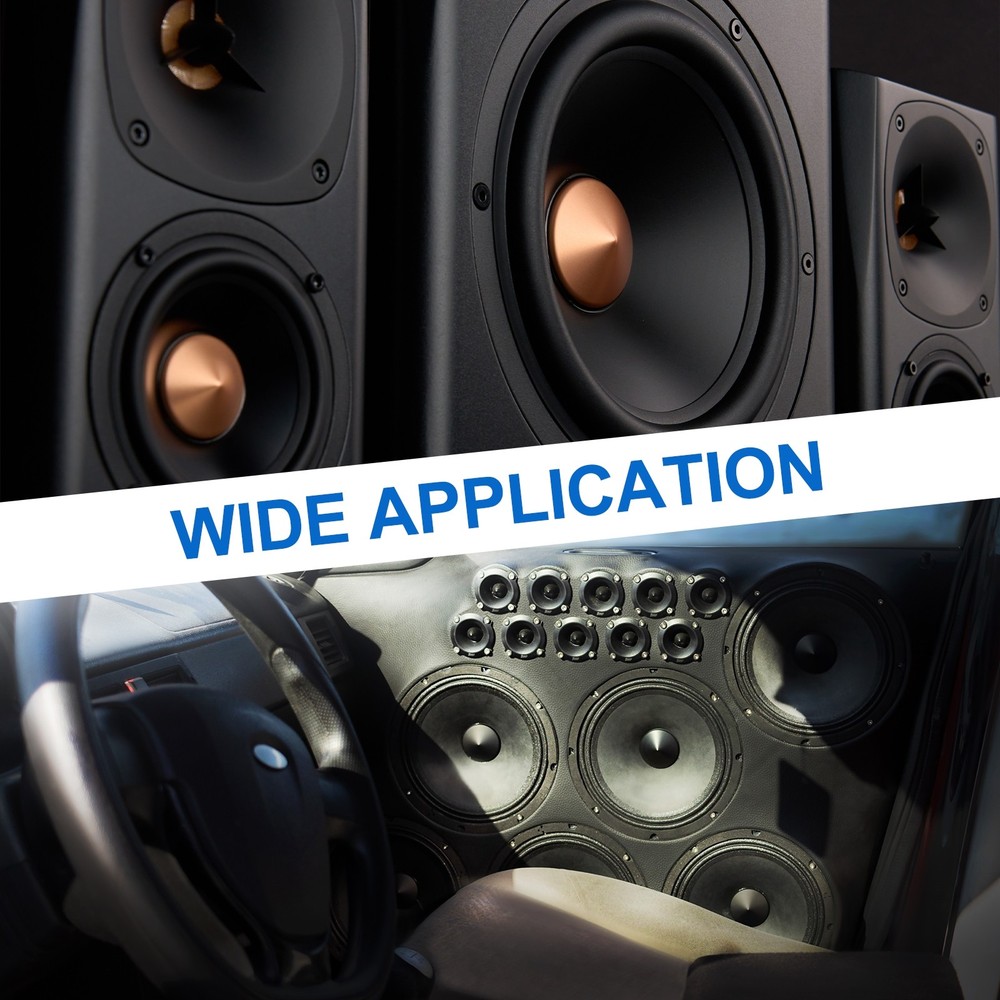 4pcs, Passive Radiator 2 Inch Woofer Vibrating