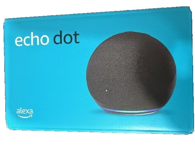 Echo Dot Smart Speaker, alexa -  (New/Sealed)