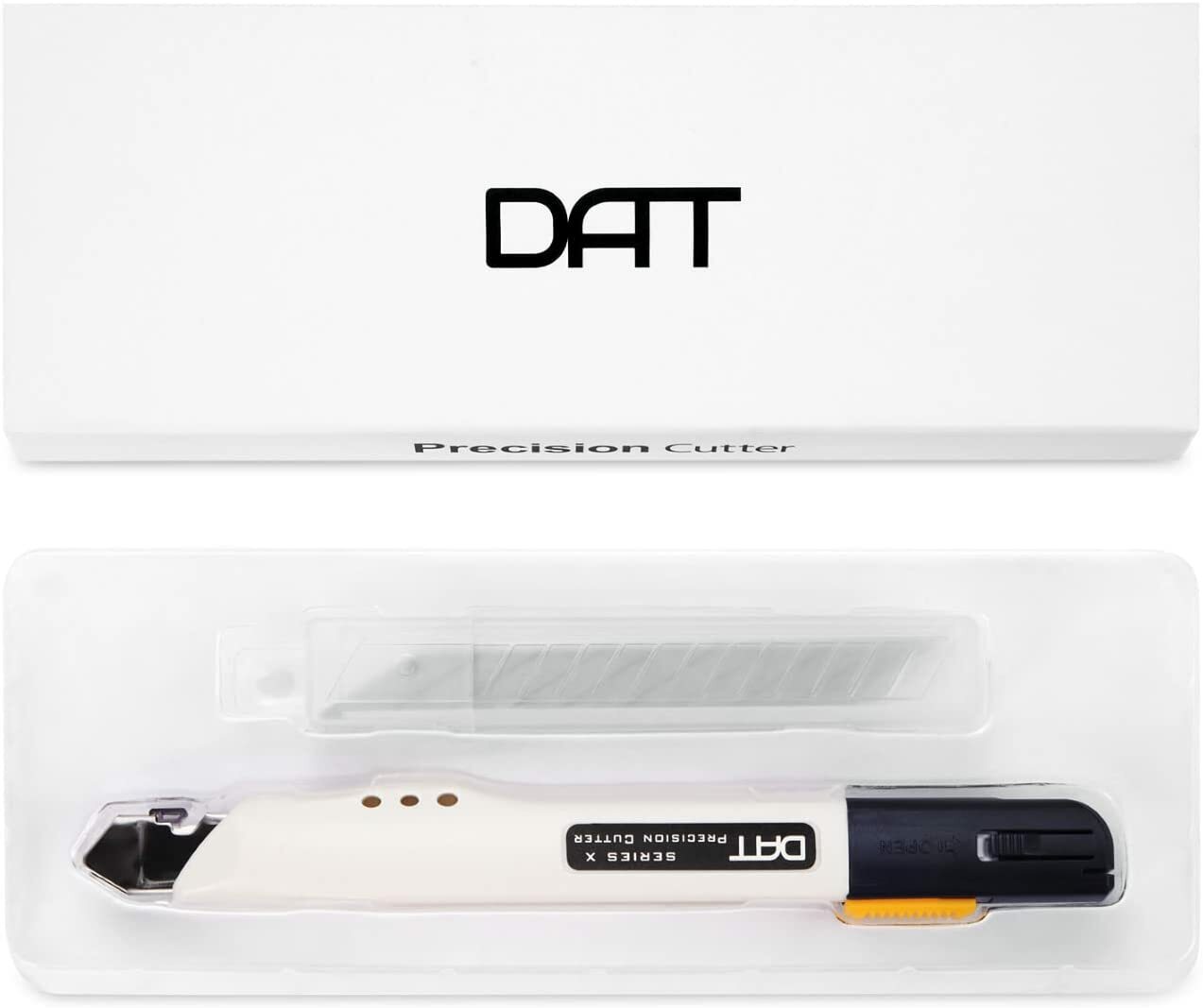 Utility Knife, Box Cutter, High Precision Blade for Arts Crafts Hobby +10 Blades