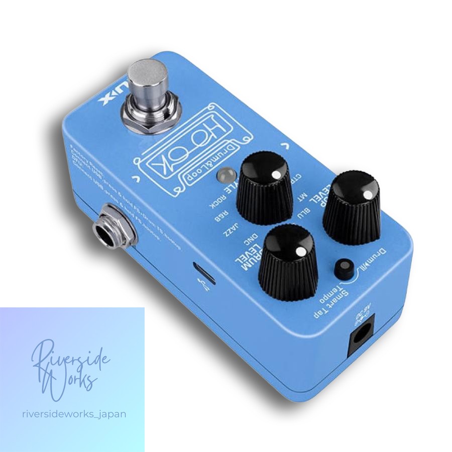 NUX NDL-3 HOOK Drum & Loop Guitar Effects Pedal Looper