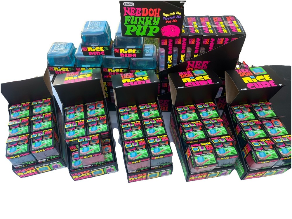 Nee Doh Nice Cube - Super Solid Squish! 🔥GENUINE🔥FREE SHIPPING