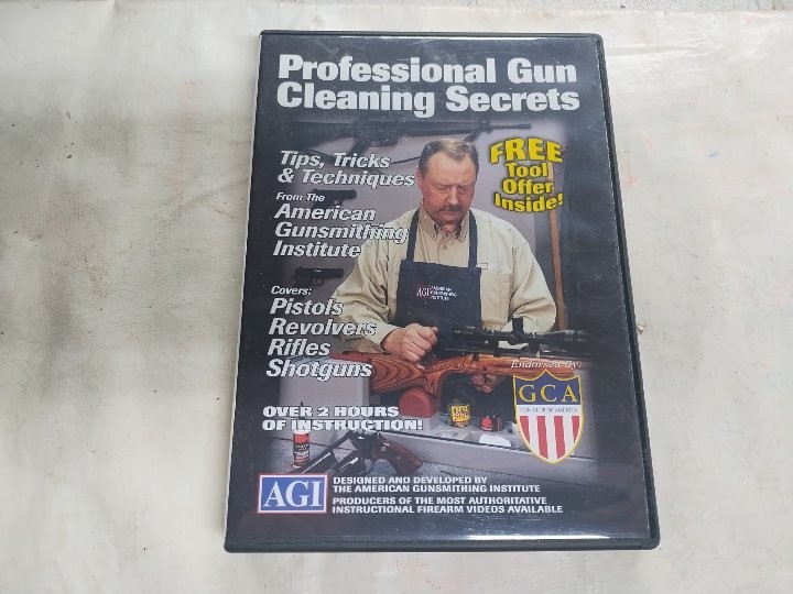 AGI Professional Gun Cleaning Secrets Tips Tricks and Techniques