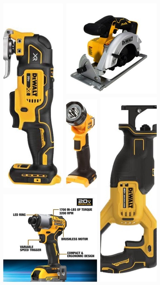 DEWALT 20V MAX Tools - Circular Saw, Impact Driver, & More