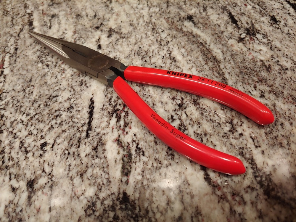 Knipex Tools 8" Long Nose Pliers with Cutter