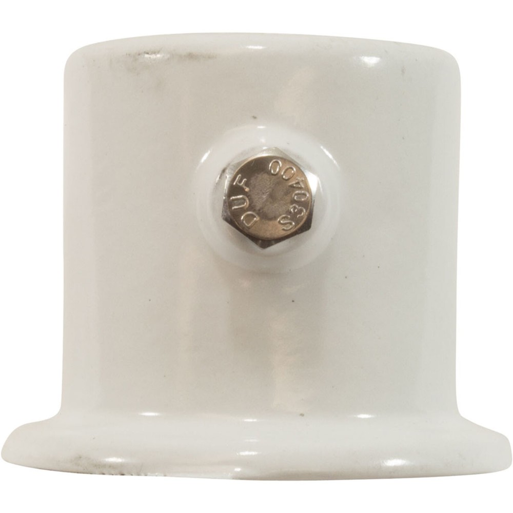 Deck Flange, Perma Cast, For 1.9" Rail, Aluminum
