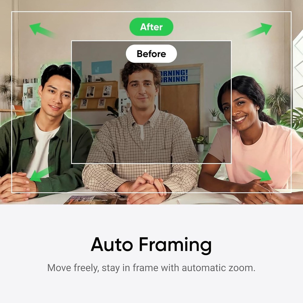 Insta360 Link 2C 4K AI Webcam, Standard Bundle, Graphite White