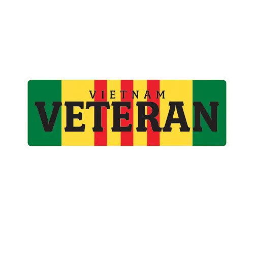 Vietnam Veteran Sticker Decal