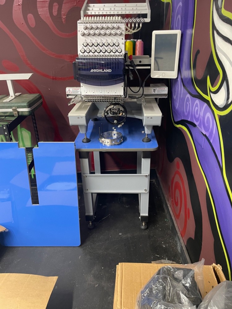 15 head comercial embroidery machine