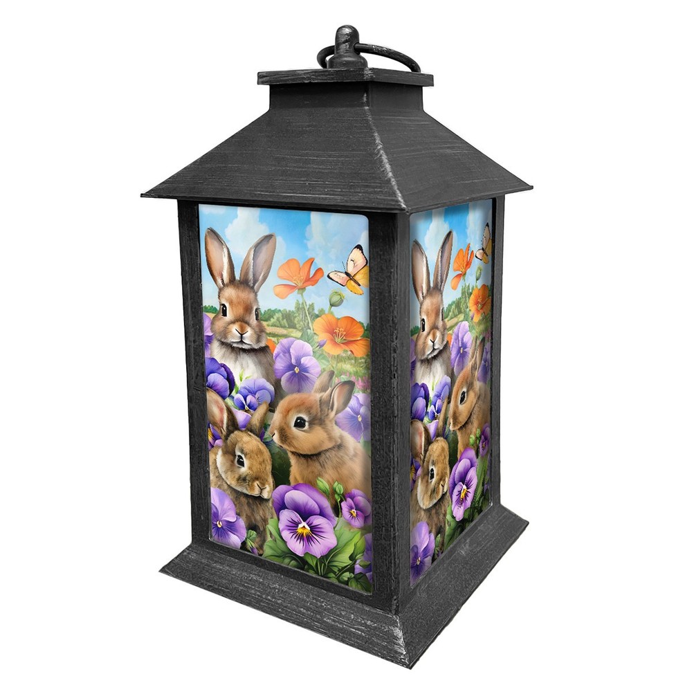 Briarwood Lane Spring Bunny Trio Lantern