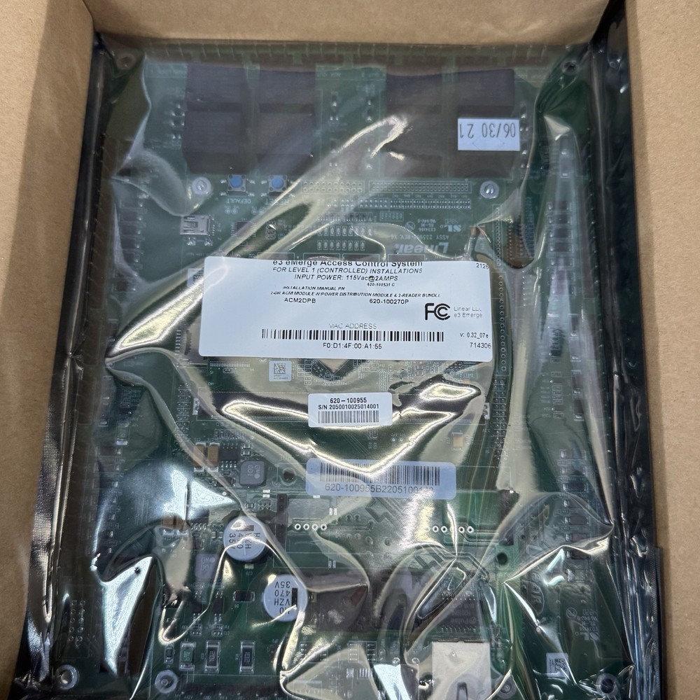e3 eMerge Elevator ACM2DPB Module Access Control System 620-100955