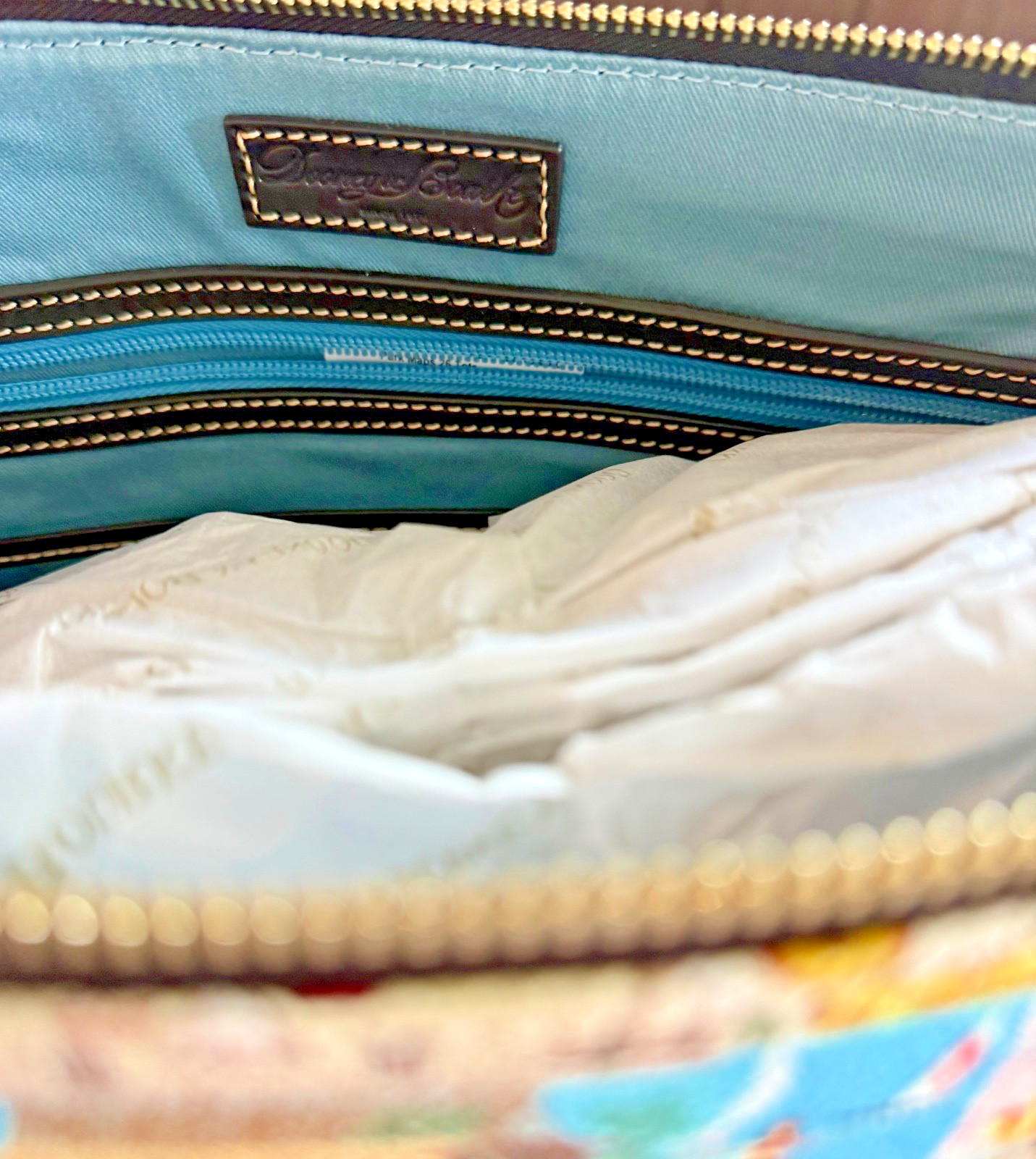 2026 Disney Parks Dooney & Bourke Vintage Park Maps Icons Tote Bag Purse