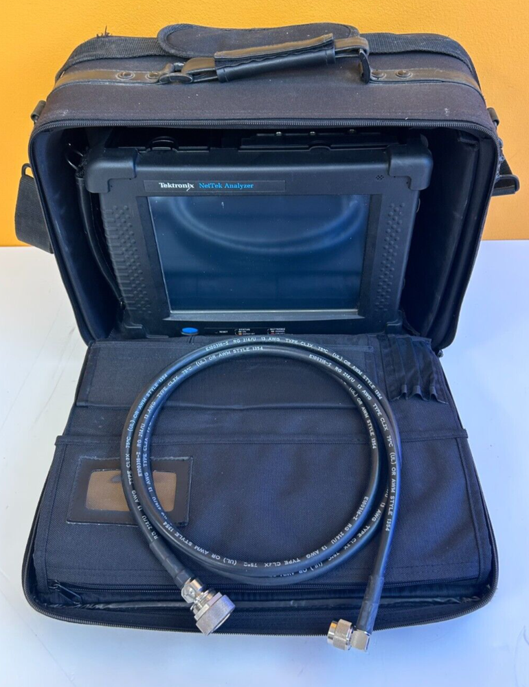 Tektronix NetTek YBT250 Field Transmitter & Interference Tester. Tested!