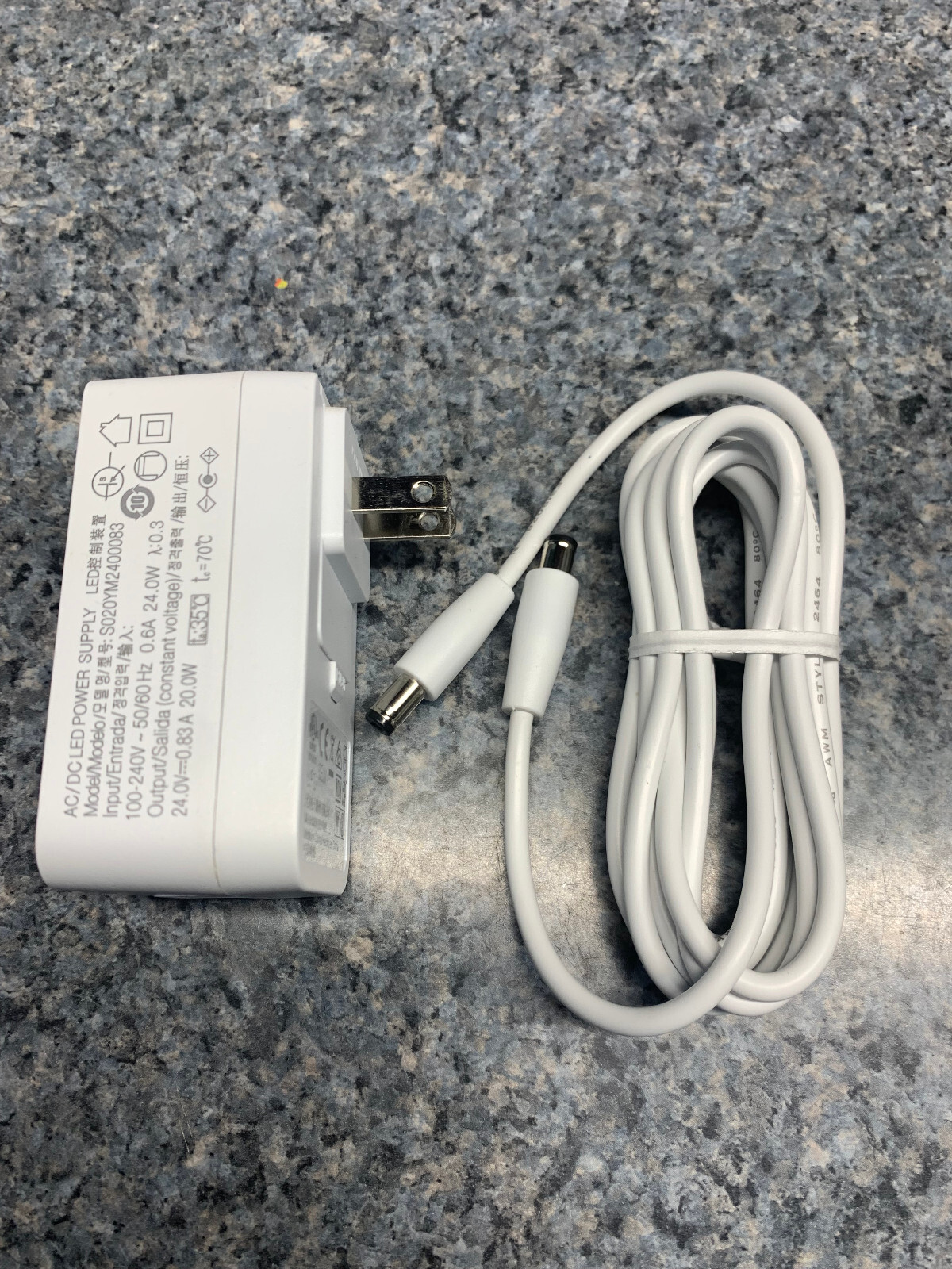 Philips - Hue S020YM2400083 Power Adapter ONLY for Philips Hue Lights Smart Home