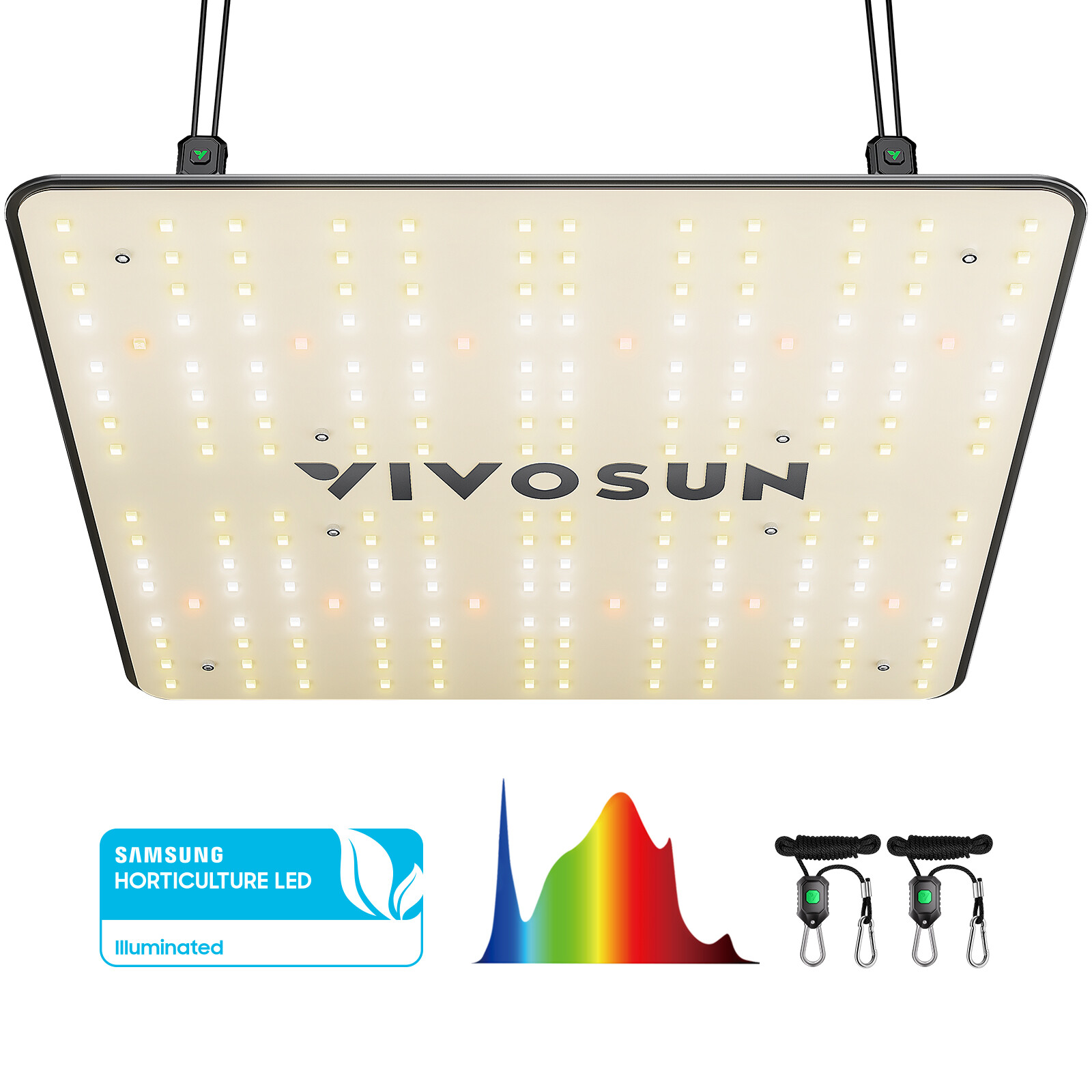 VIVOSUN 3X3FT Grow Tent Combo & VS1000 LED Grow Light & 4" Inline Duct Fan