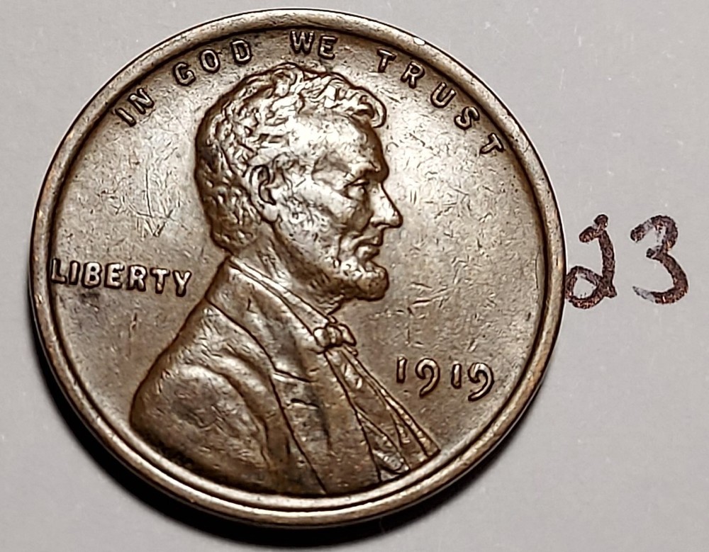 1919 Lincoln Wheat Cent #23