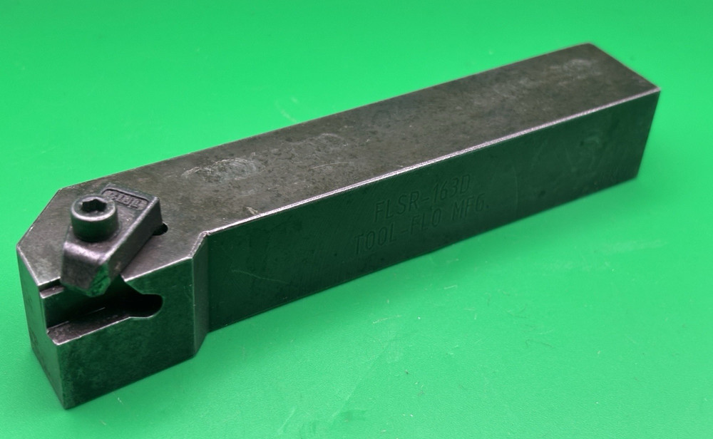 Tool-Flo FLSR-163D 1" Top-Notch Indexable Lathe Tool Holder Grooving Threading