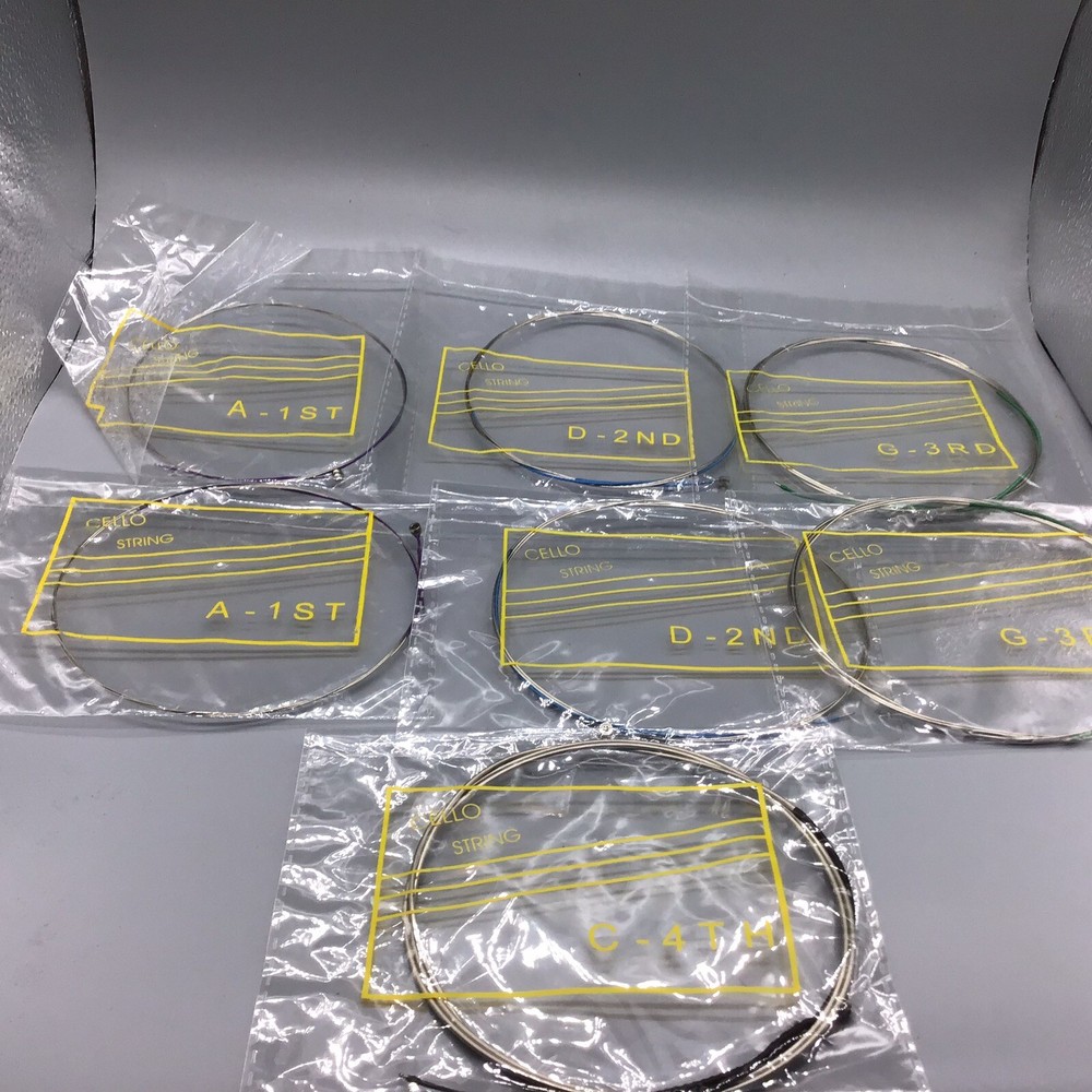 Cello String Set Of 4, Plus 3 Exta