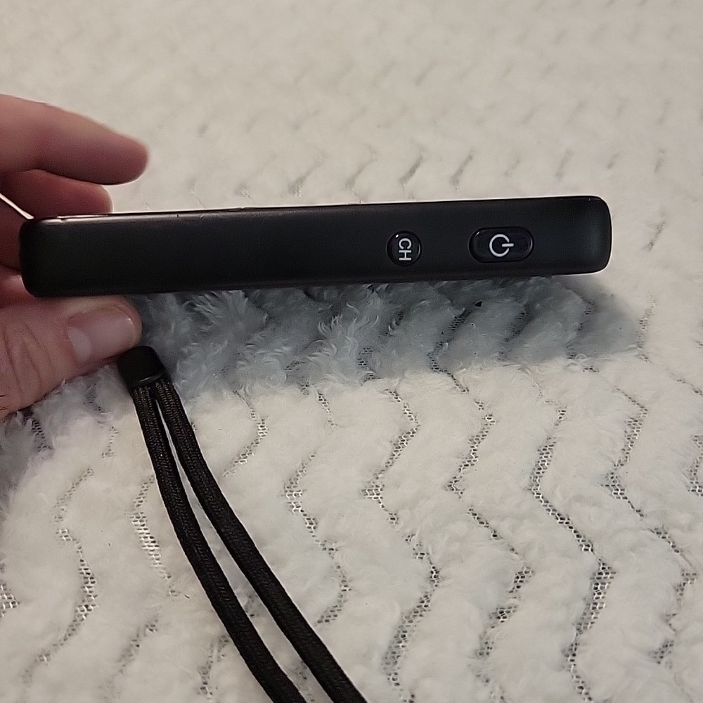 Black 6-Buttons USB-C Rechargeable Training Dog Collar Remote Control Only