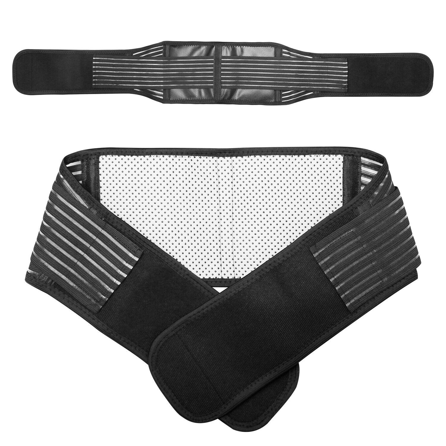 Adjustable Lumbar Support Lower Waist Back Belt Brace Pain Relief For Men Women