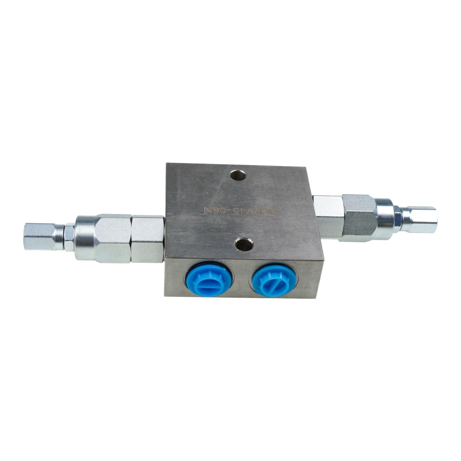 Dual Crossover Hydraulic Relief Valve DCRV45-06N 3/8" NPT Port, 12 GPM Max Flow