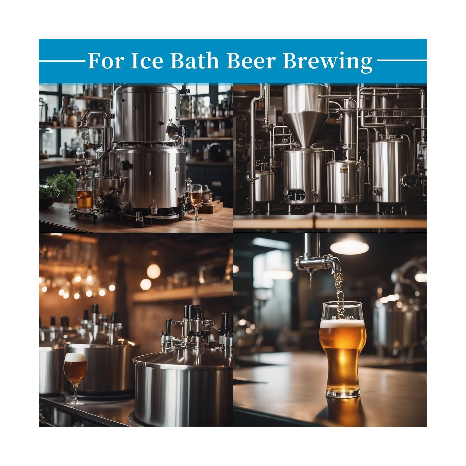 Vigorous Wort Chiller, 3/4" x 25 Ft Food Grade 304 Stainless Steel Coil, Wate...