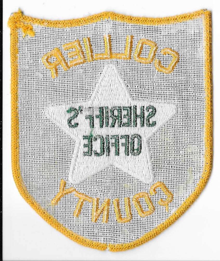 Collier County Sheriff's Office, Florida Shoulder Patch