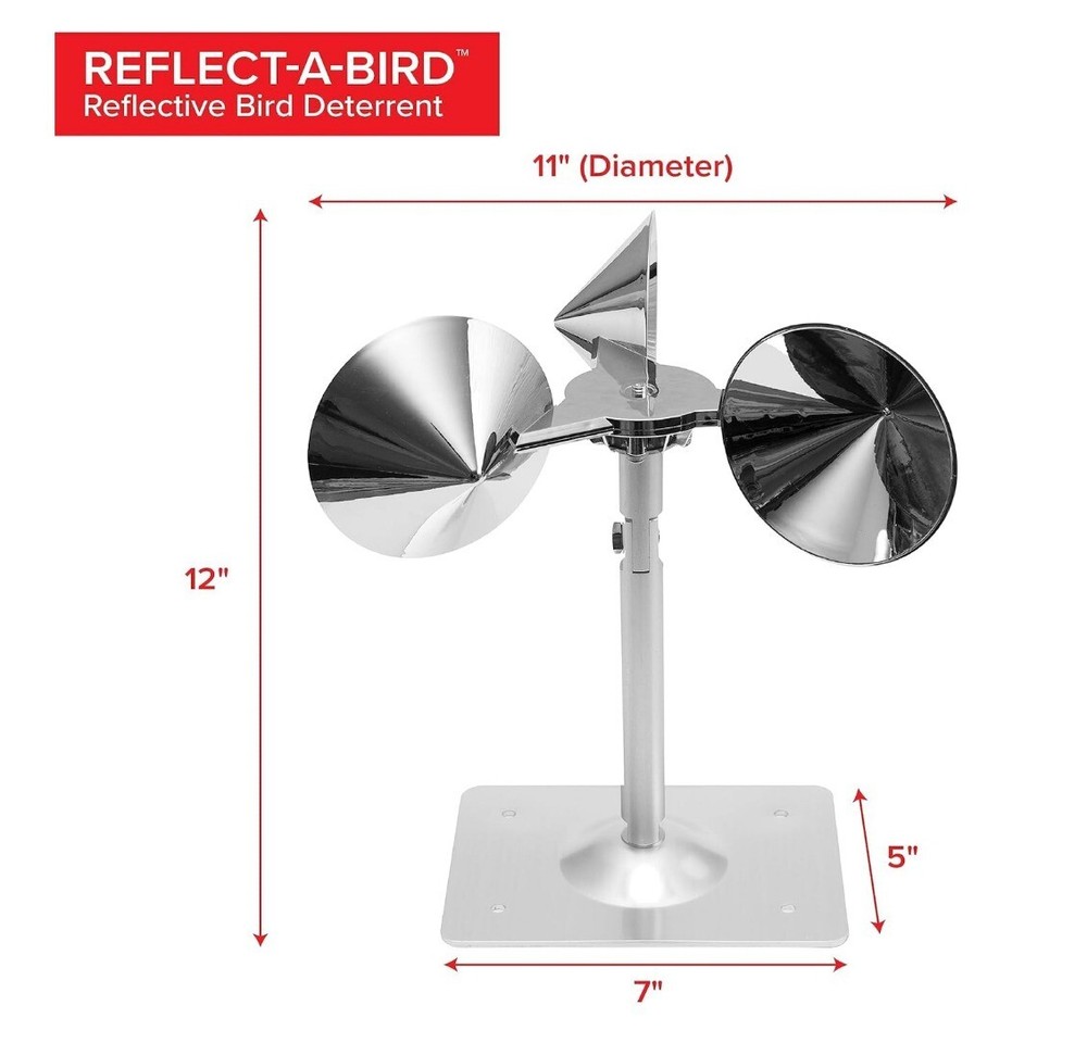 Bird B Gone - Reflect-A-Bird - Reflective Spinning Deterrent