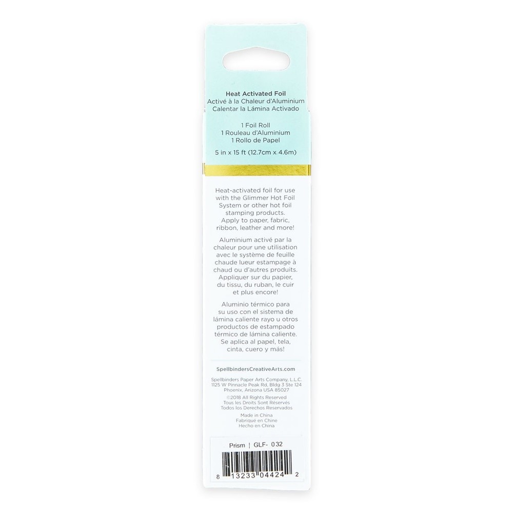 Spellbinders Glimmer Foil-Prism