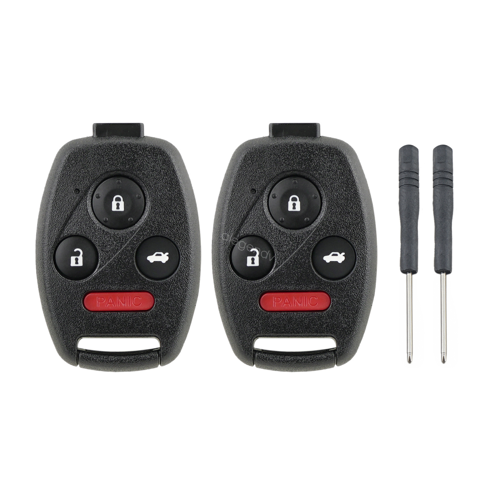 2 For 2009 2010 2011 2012 2013 Honda Accord - Remote Key Fob Uncut Shell Case