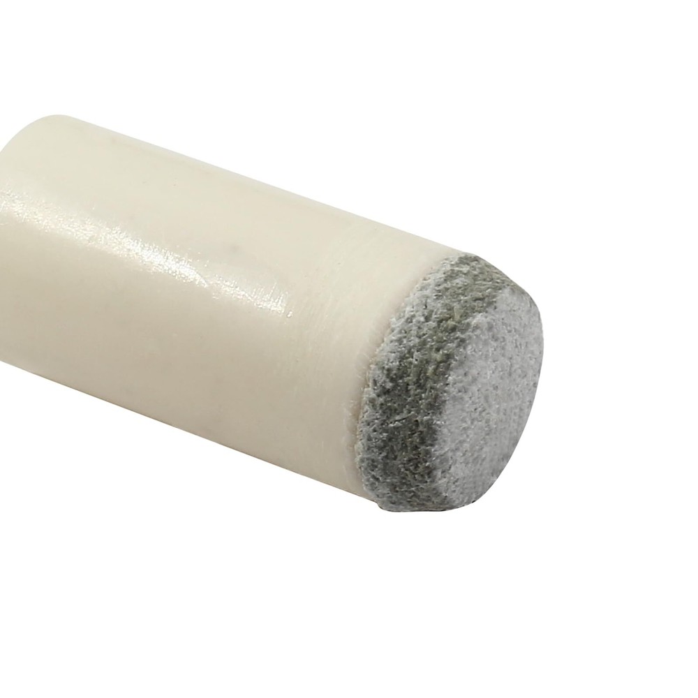 40pcs Slip On Pool Cue Tips Replacement Billiard Cue Tips Pool Stick Tips 4 S...