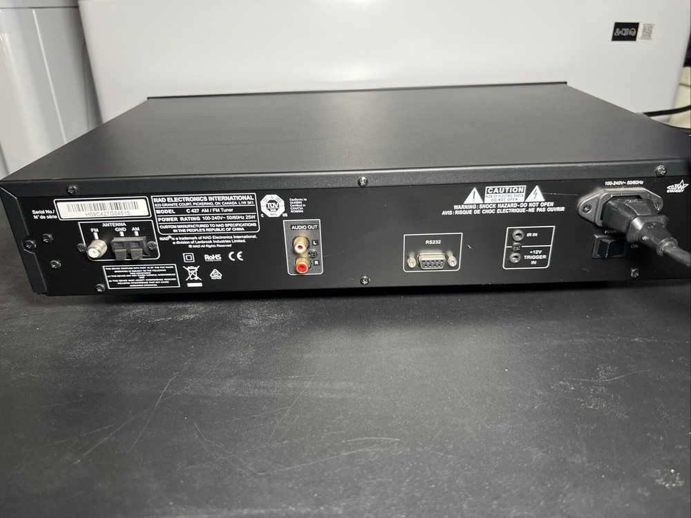NAD C427 Stereo Tuner - Black
