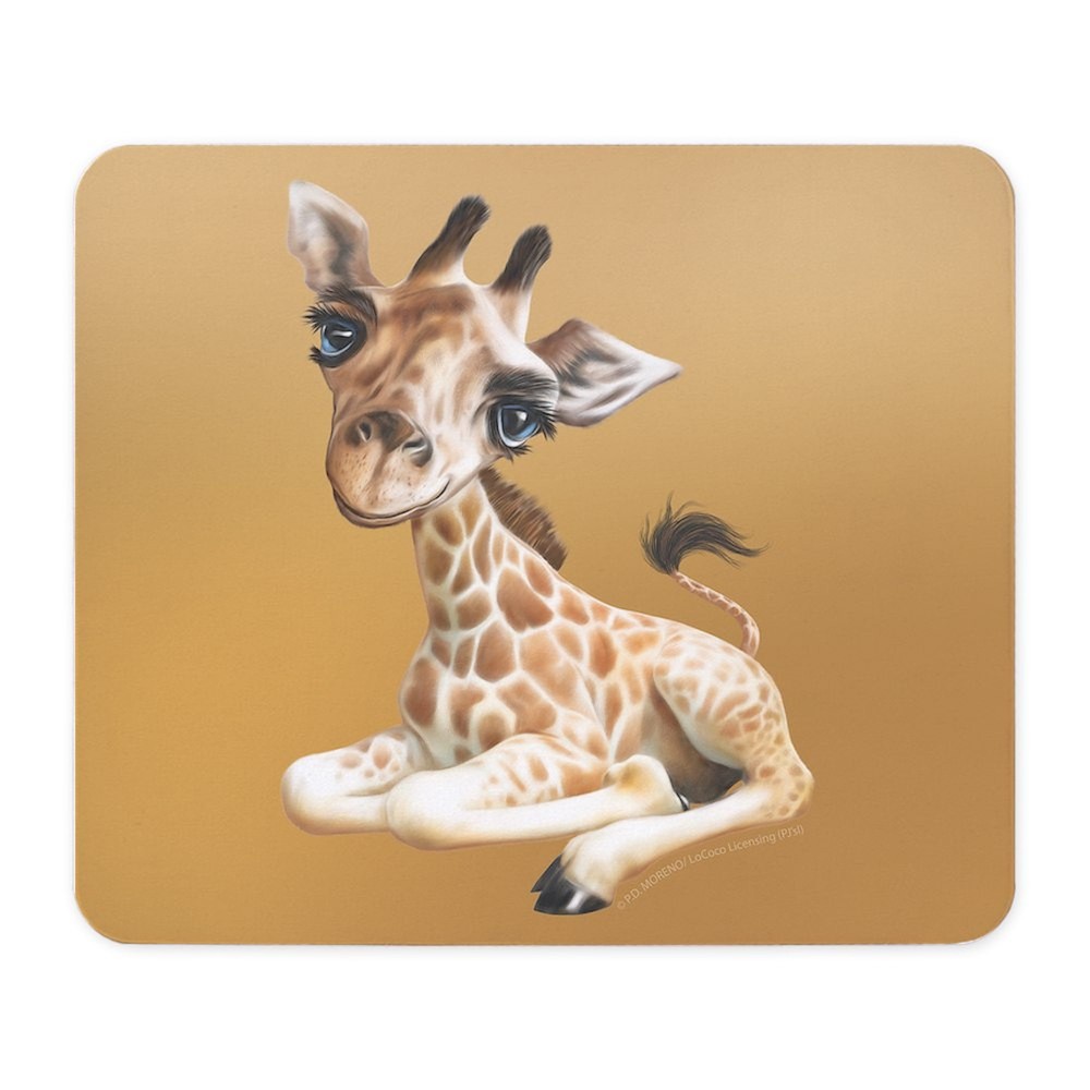 CafePress PD Moreno's Giraffe Mousepad  (969475191)