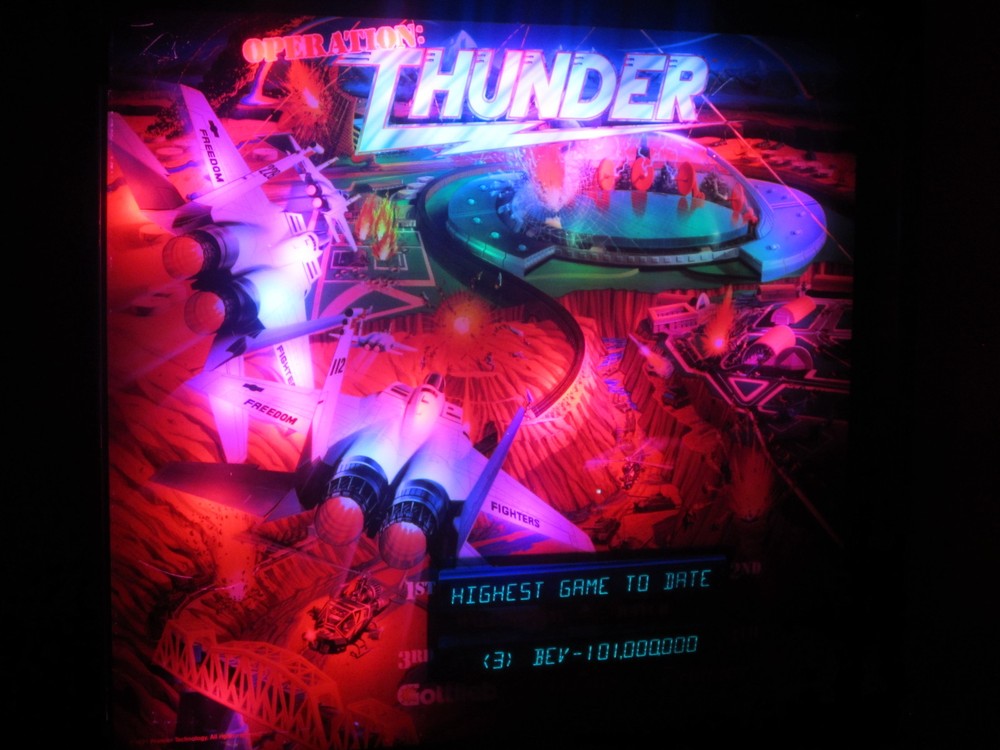 OPERATION THUNDER Complete LED Lighting Kit custom SUPER BRIGHT PINBALL LED KIT