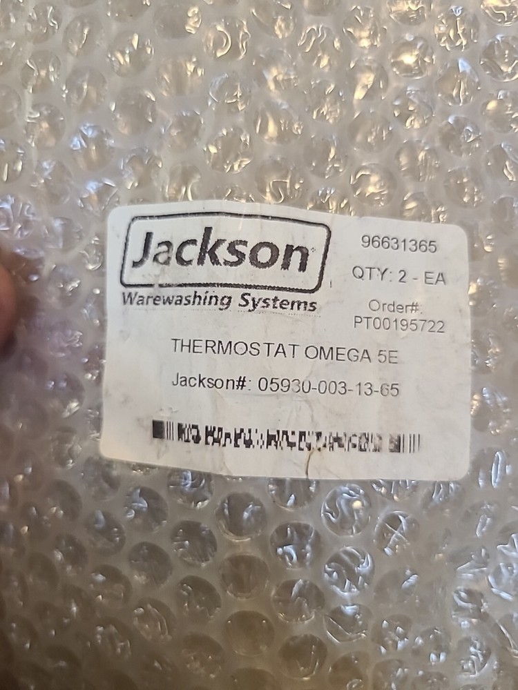 2 Jackson Systems Jackson 59300031365 Thermostat, 120-170 Degree