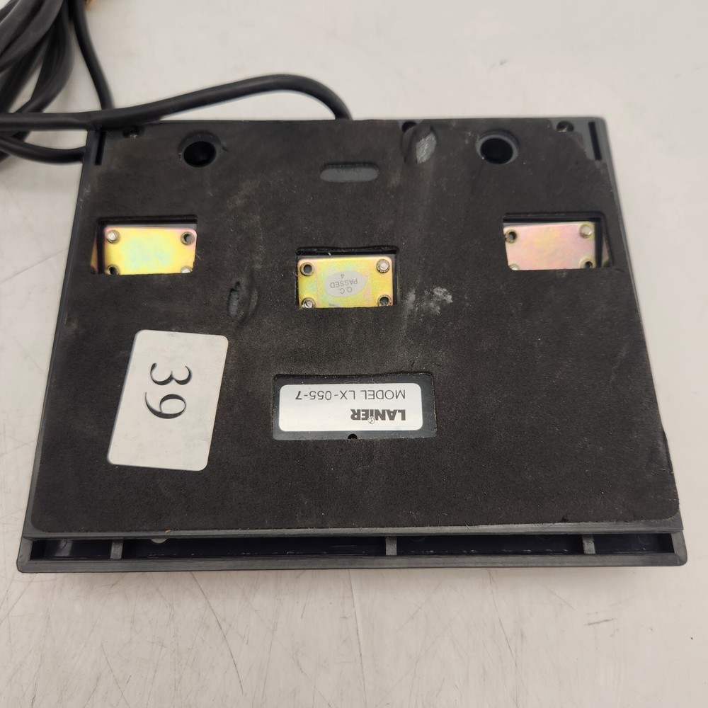 Lanier Cassette Deck Foot Pedal | Model LX-055-7 | Untested
