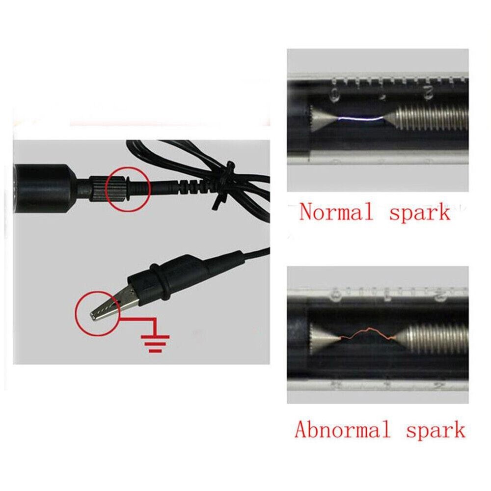 Portable SparkPlug Tester for Engine Ignition Systems Transparent Design