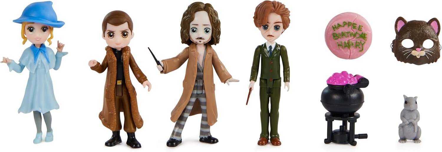 Wizarding World Harry Potter WB 100th Anniversary 8 Figures Set [DAMAGED BOX]