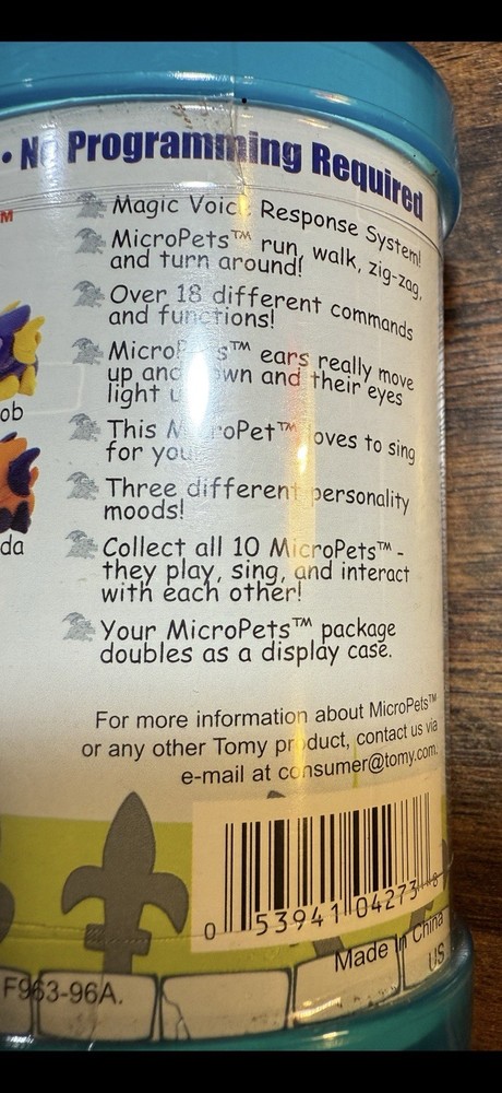 micropets tomy 2002