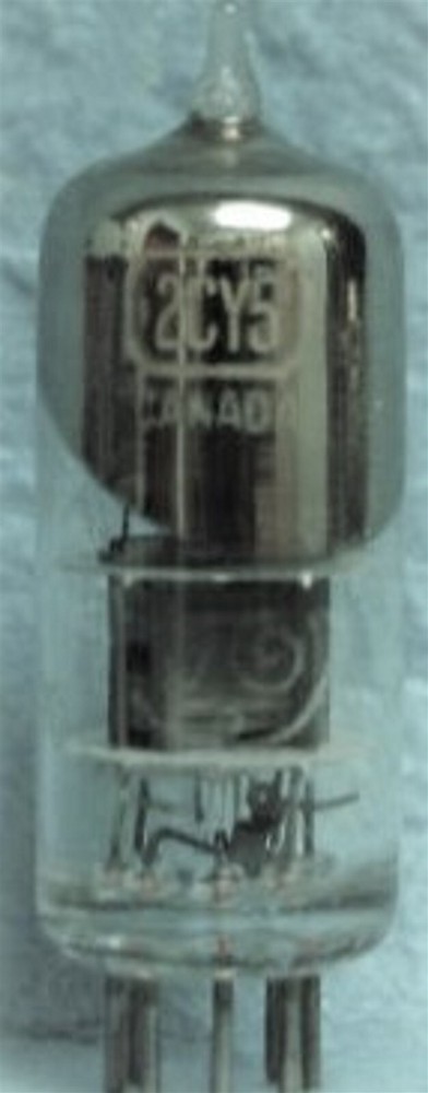 2CY5 TUBE TUNG-SOL NIB TESTED & BOXED VINTAGE COMMERCIAL SURPLUS