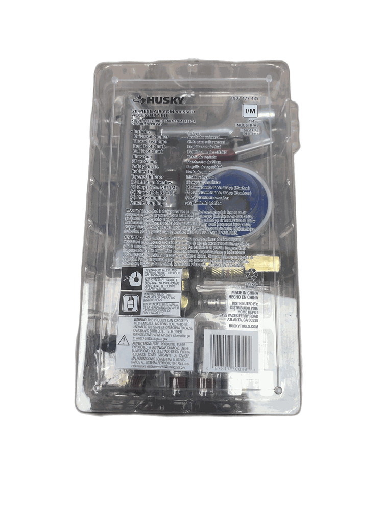 Husky Air Compressor Accessory Kit (20-Piece)