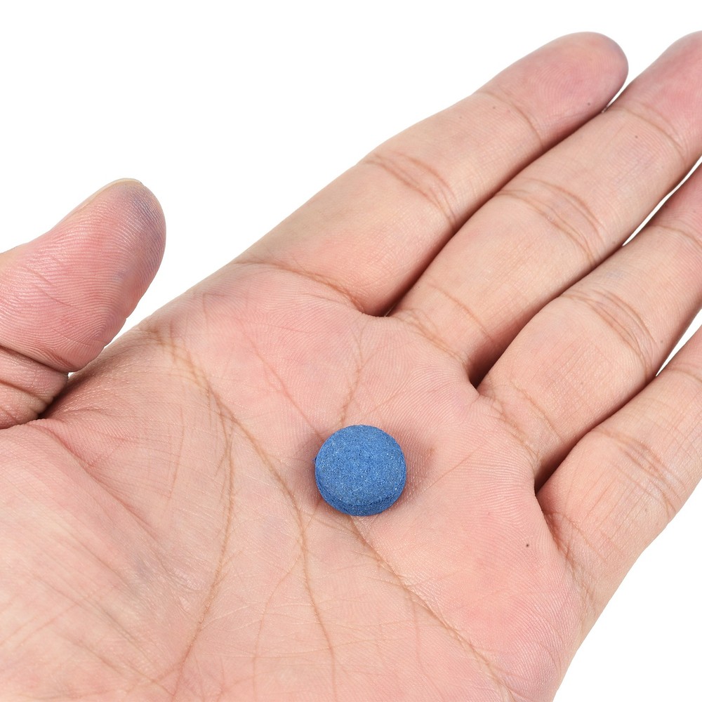 13mm Billiard Slide Stick Tips, 20pcs Replacement Tips, Blue