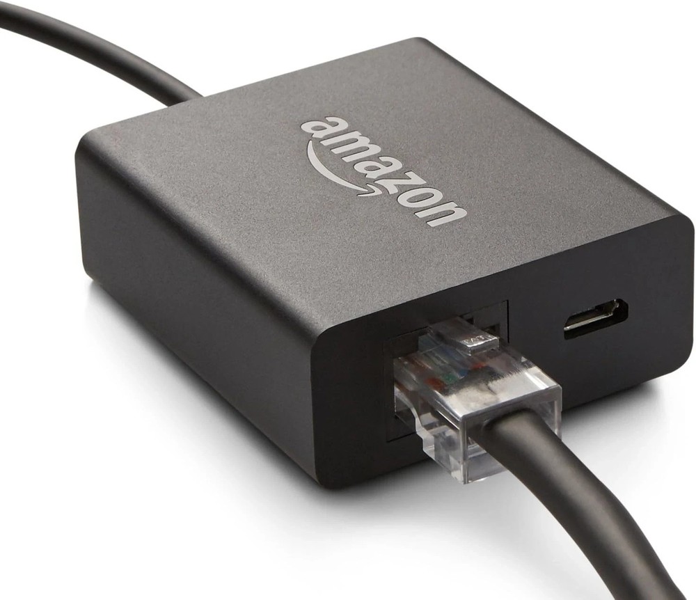 Amazon Ethernet Adapter for Amazon Fire TV Devices-New