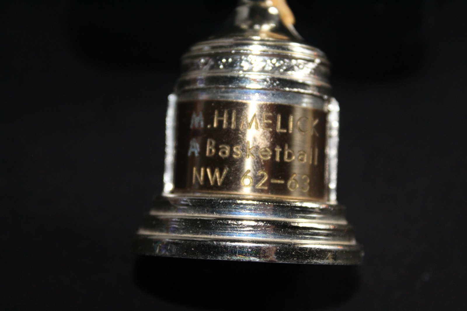 Vintage Small Silver Toned Basketball Loving Cup
