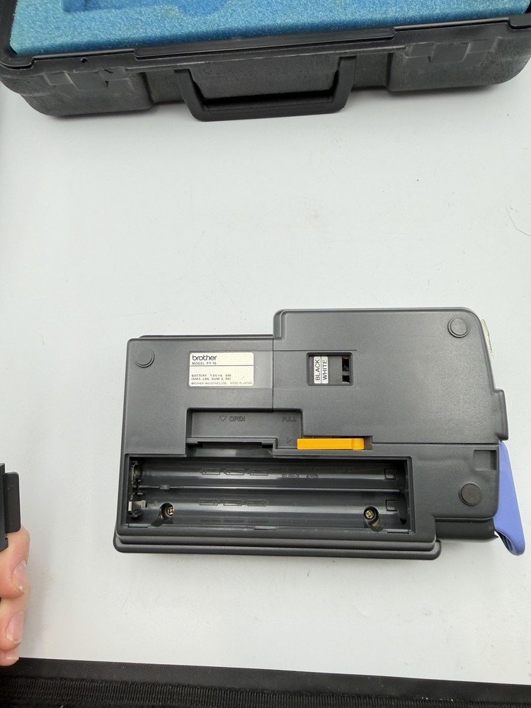 Brother P-Touch PT-15 Portable Electronic Labeling Maker Plus Extra Labels