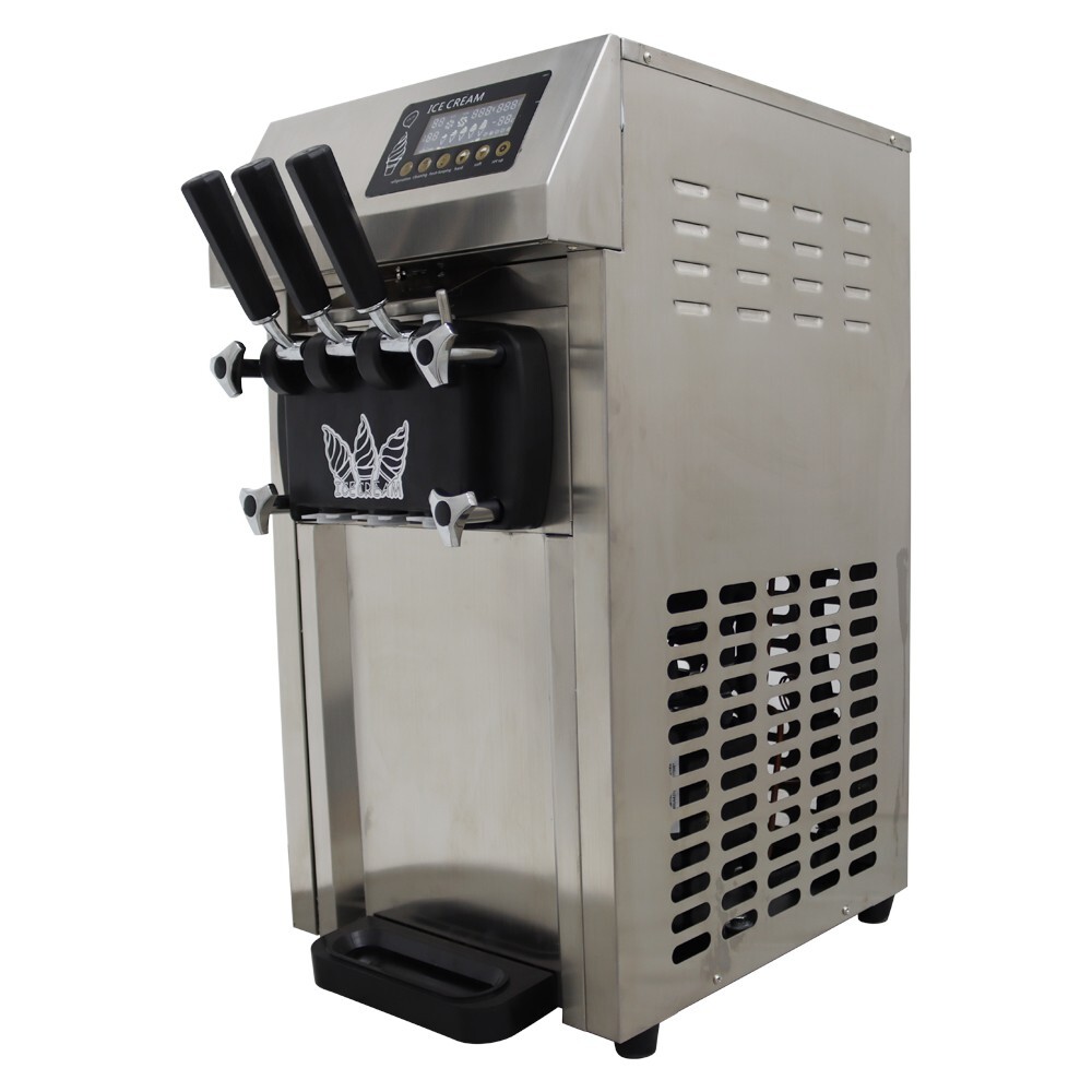 Commercial 3 Soft Ice Cream Machine LED Panel Controller Ice Cream Makers Device