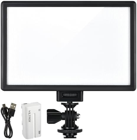 VILTROX 15W LED Video Light Panel 3300K-5600K