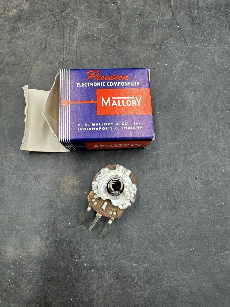 MALLORY OHM TAPER  NOS P55L