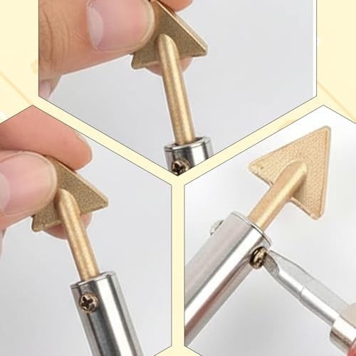 4PCS Copper Plastic Welding Tips Plastic Welder Tips Soldering Iron Tip