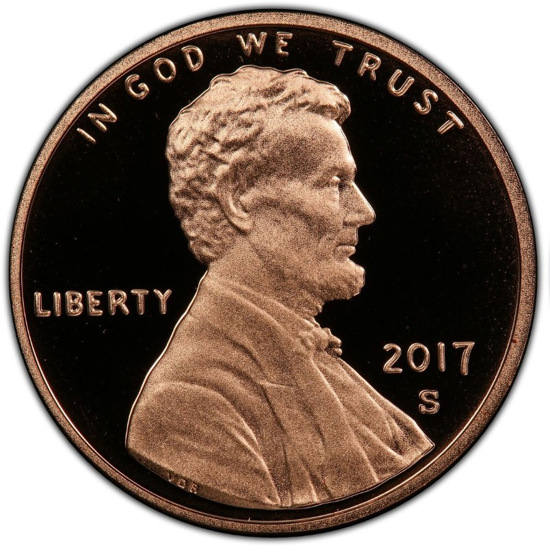 2017-S Proof Lincoln Shield Cent 1C