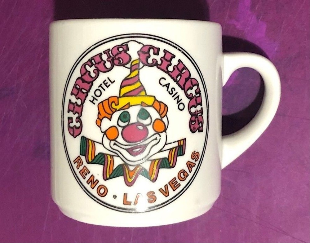 Circus Circus - Reno -LasVegas - Coffee Cup EUC